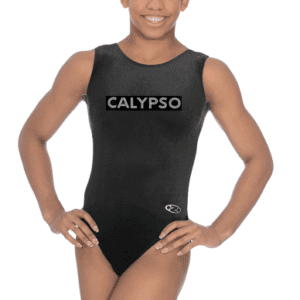 Calypso short sleeved leotard